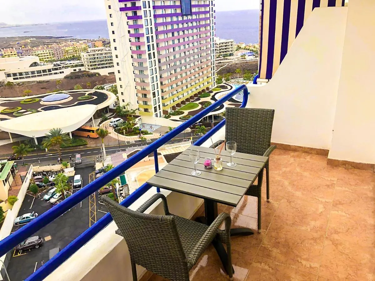 Charming Studio With Ocean View And Pool, Paraiso Del Sur 1207 阿德耶